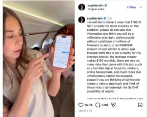 Sophie Rain Shares the Receipts