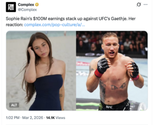 Sophie Rain Addresses Online Scrutiny Over OnlyFans Earnings When