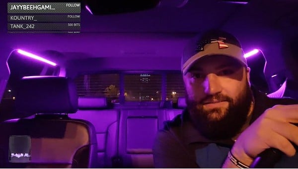 Creepy St. Louis Uber Driver Who Livestreams Passengers Suspended From Twitch