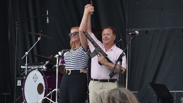 Inside Gun-Surrendering Criminal Mark McCloskey’s Very Sad St. Louis Rally